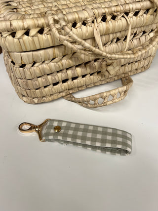 Llavero vichy verde te