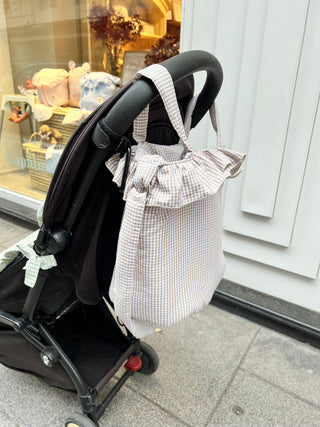 Bolsa de carro - Muffin / Vichy beige