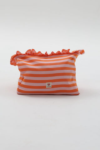 Maxi Tote Bag Rayas Papaya