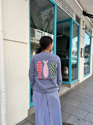 Sudadera SAN XOAN azul
