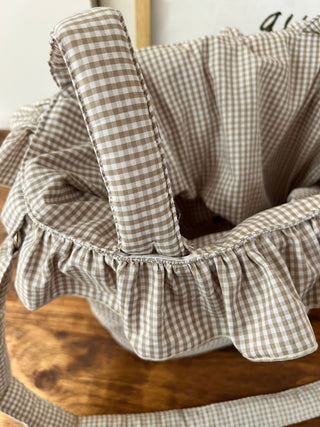 Bolsa de carro - Muffin / Vichy beige