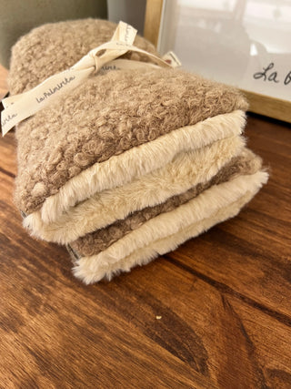 Manoplas para carrito Boucle Toffee