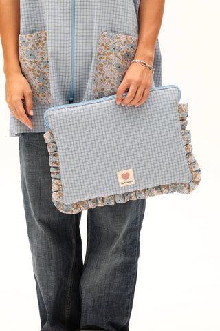 Funda Ordenador y tablet / Cuadro azul