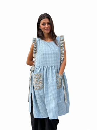 Bata Lazadas Cuadro azul
