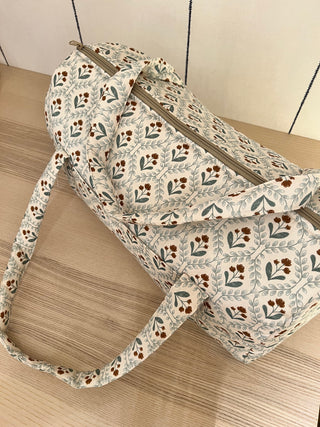 Bolsa de Viaje & Gimnasio Flor Palmirita