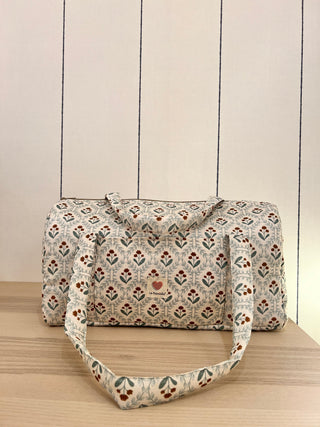 Bolsa de Viaje & Gimnasio Flor Palmirita