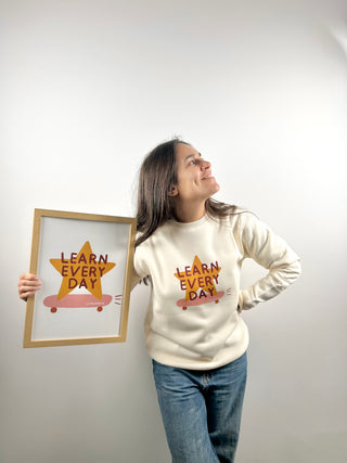 Sudadera LEARN EVERY DAY