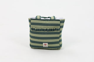 MINI TOTE BAG / Rayas Melón