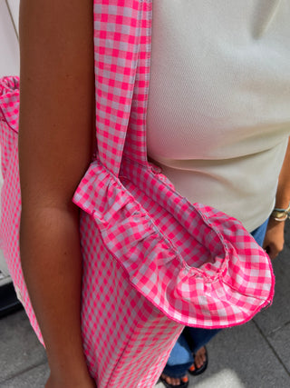 Maxi Tote Bag Rosa Flúor