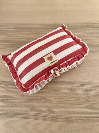 Organizador de Pañales y Toallitas / Rayas sandía