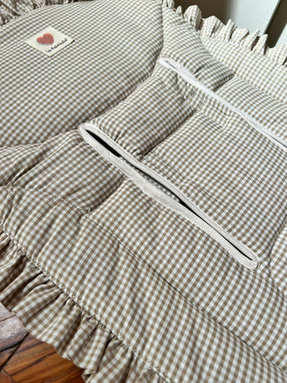 Colchoneta Universal Confort / Vichy beige
