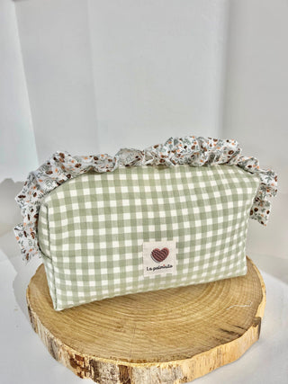 Neceser Vichy verde te